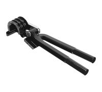Manual Tube Bender 6mm 8mm 10mm Stainless Steel Three Groove | Black Hand Tool, No Power Needed, for Aluminum Tubes and Refrigerant Lines in Hvac Installation