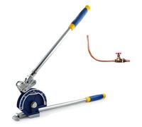 Manual Tube Bender for Soft Pipes - 180° Precision Bending Tool for Easy DIY Plumbing and HVAC Repairs