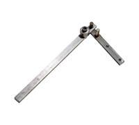 Manual Tube Bender - Hand Rebar Bender Alloy Foldable Adjustable High Strength Multipurpose | Hand Fixture Pipe Benders Tool | for Repair Work Small Projects DIY Crafts Garage