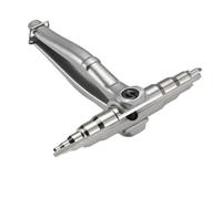 Manual Tube Expander Swaging Tool Expander Shaper with Two Working Heads and Segmented Steps in Rigid Steel with Ergonomic Handle Suitable for Repair air Conditioning Setup on site Installation