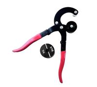 Manual Tubing Bender - 4 In 1 Multi Size Forming Tool, 0.375 Inch Max Capacity Pipe Bender, Ergonomic Steel Brake Line Plier With Smooth Grip | Automotive Repair Solution For Mechanics DIYers