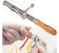 Manual Tufting Gun, Rug Making Tool Kit for Carpets and Wall Tapestries, Improves Efficiency with Fast Results, Easy to Use for DIY Beginner Projects Short 8-15mm