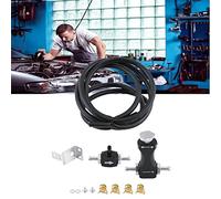 Manual Turbo Boost Controller Aluminum Car Adjustable Bilateral Turbo Tee Bleed Valve Manual Boost Controller Kit Bypass Valve For Most Turbocharged Petrol Engines