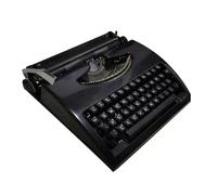 Manual Typewriter for Vintage Writing and Crafting, Portable Mechanical Design