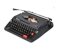 Manual Typewriter Machine, Mechanical Retro Typewriter, Easy to Operate, Classic Nostalgia, Gift for Writers and Collectors
