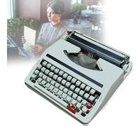 Manual Typewriter Machine, Mechanical Retro Typewriter, Easy to Operate, Classic Nostalgia, Gift for Writers and Collectors