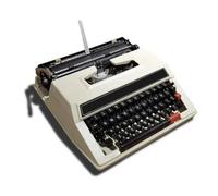 Manual Typewriter Traditional Retro Word Processing Typewriter envelope write letter take notes novel