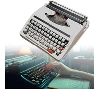 Manual Typewriter with Silky Feel and Sensitive Sound for Crafting, Decor, Gifts, and Typing Letters