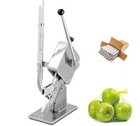 Manual U-Shape Sausage Clipper Machine, Hand-Operated Bag Tying Cutting Tool with 4000 Clips, for Plastic Bags, Vegetables, and Kitchen Sealing