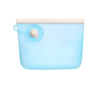 Manual Vacuum Seal Silicone Bag for Food Preservation Standing Up Base Easy to Clean and Dry Seal Rise Vacuum