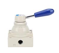 Manual Valve 2 Position 4 Way Air Flow Control Valve Reversing Valve Pneumatic Valve for Food Processing for Mechanical Equipment Mechanical Drives