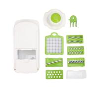 Manual Vegetable Chopper, Compact Mandoline Slicer Easy Use Veggie Cutter for Salads, Soups, Stir Fries, Daily Meal Prep