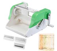 Manual Vegetable Chopper - Hand Cranked Slicer and Shredder with 3 Blades for Efficient Food Prep, Ideal for Potatoes and Lettuce, Easy to Use in Kitchen