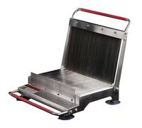 Manual Vegetable Fruit Cutter, Sushi Roller Cutting Machine, Slice Thickness 8mm, 304 Stainless Steel, with 4 Suction Cup, for Restaurant, Kitchen, Potato, Cucumber, Lemon, Tomato, Snack Bar