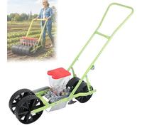 Manual Vegetable Seeder, Precision Seed Planter with Adjustable Row Spacing 7-44 cm, Suitable for 40+ Crops, Ideal for Outdoor Garden Agriculture, 2-Row Design