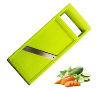 Manual Vegetable Slicer - Stainless Steel Cucumber Carrot Potato Cheese Slicer, Kitchen Tool for Healthy Cooking