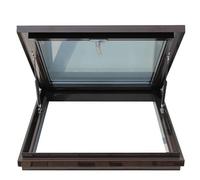 Manual Venting Residential Roof Skylight - Double-Layer Tempered Glass for Enhanced Insulation Perfect for Attics Sunrooms and Custom Maintenance Access Solutions
