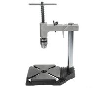 Manual Vertical Tapping Machine Adjustable Tap Wrench Set Hand Thread Cutting Tool M1.5 to M10 Precision Screw Tap Kit Aluminium Alloy(Cast iron)