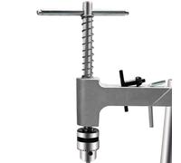 Manual Vertical Tapping Machine with Adjustable Tap Wrench for Threading, 1.5-10 mm Clamping Range, Aluminum Alloy or Cast Iron Construct(Aluminum Alloy)