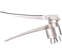 Manual Vial Crimper, Flip Off Vial Crimper, Stainless Steel Capper Gland Clamp, Hand Held Capping Machine Full Aluminum Flip Off Caps Perfume Bottles Tools Capper(2cm)