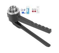 Manual Vial Crimper - Stainless Steel Capping Tool for 8-32 MM Bottles - Fast Capping at 20-30 Bottles/Minute - Suitable for Aluminum and Plastic