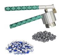 Manual Vial Crimper, Stainless Steel Handheld Capping Machine, Durable Stainless Steel & Metal Anti Slip Design, Suitable for Perfume and Cosmetic Containers 20mm/26mm/28mm/30mm/32mm