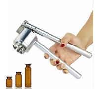 Manual Vial Crimper with Adjustable Tightness for Quick Capping in Food, Packaging, and Chemical Industries