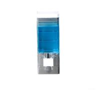 Manual Wall Mounted Soap Dispenser 250ml Capacity Transparent Container for Bathroom Kitchen Shampoo Shower Gel Use