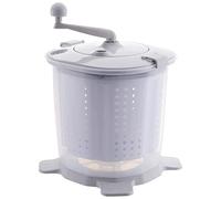 Manual Washing Machine, Lightweight Hand Crank Washing Machine, Energy Saving Non Electric Clothes Washer, Easy Cleaning Baby Clothes Washer for Camping Dormitory Indoor Outdoor