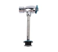 Manual Water Closet Flushometer Heavy Duty Manual Urinal Flush Valve Push Button Brass for Public Bathrooms