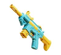 Manual Water Gun, Pump Action Water Blaster, Summer Outdoor Waters Fight Toy for Backyard Beach Pool, High Pressure Kids Waters Gun with Detachable DIY Assembly Design(Blue)