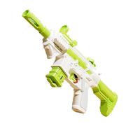 Manual Water Gun, Pump Action Water Blaster, Summer Outdoor Waters Fight Toy for Backyard Beach Pool, High Pressure Kids Waters Gun with Detachable DIY Assembly Design(Green)