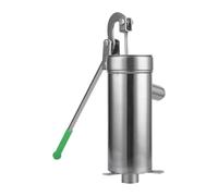 Manual Water Pump - Classic Hand Operated Pitcher, Rugged Steel Construction, Efficient Suction System for Steady Draw | Garden Fountain Supply, Farm Irrigation Gear, Antique Utility Equipment