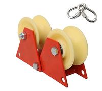 Manual Wheel Pulley Stainless Steel Silent Block Heavy Duty Caster Loading 100kg for Handling and Moving Wheel