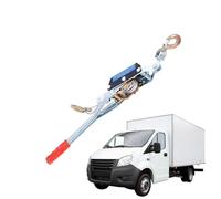 Manual Winch - Double Hook, Ratchet Tightening Mechanism, High-strength Steel Cable, Reliable Long-term Performance | Towing Equipment, Garden Projects, Fence Pulling, Bailing Tasks, Framing Assembly