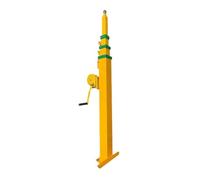 Manual Winch Telescopic Mast 3-5M Hand Crank Lifting Pole For Surveillance Camera Hand Crank Telescopic Mast(3m)