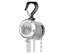 Manual Winches, 0.25 Ton 0.5 Ton Hand Chain Hoist, Hook Installation Lifting Manual Lever Block(0.5T 2.5m)