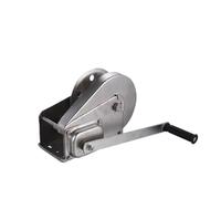 Manual Winches, 2600LBS Self Locking Brake Hand Winch, Stainless Steel 304 Marine Winch For Sea Boat Winch