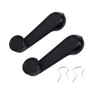 Manual Window Winder Car Inside Window Crank Handle Plastic Long Lasting 6926004020B0 Replacement Front PassengerWithout Motor(Black)
