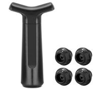 Manual Wine Stoppers Wine Vacuum Pumps with Wines Bottle Stoppers Preserver Tool Leakproof Sealing Bottle Cap Enduring Vacuum Pumps