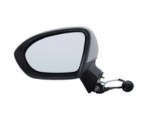 Manual Wing Door Mirror 3 Wire Side Rearview Mirrors Assembly For Chevy For Cruze 2016-2019 Silver Grey Electrical Mirror Cars Rearview Side Mirror Assy(Left)