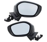 Manual Wing Door Mirror 3 Wires For Civic 2022-2023 Primer Gray Without Heated Door Rearview Mirror Car Side Rearview Mirror Assembly Wing Door Mirror(Onecolor)