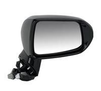 Manual Wing Door Mirror 5 Wires Rearview Mirror Assembly For Fit For MK2 2005-2008 For City 2007 With Bright Black Door Car Rearview Side Mirror Assy(Right)