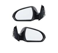 Manual Wing Door Mirror 8 Wire Rearview Mirror Assembly For Hyundai For I30 For PD 2018-2024 Auto Folding Without Floor Lamp Black Side Mirror Car Complete Door Mirror(Onecolor)