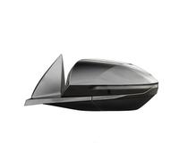 Manual Wing Door Mirror Car Folding Outside Side Rearview Mirror Assembly For Hyundai For Tucson L 2020-2023 Turn Signal Heated Mirror Assy Wing Door Mirror(Black,8 Wire L)