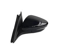 Manual Wing Door Mirror Car Side Rearview Mirror Assembly For Focus 2019-2021 Electric Folding Turn Signal Blind Spot Mirror Assy Wing Door Mirror(Black,10 Wire L)