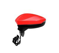 Manual Wing Door Mirror For A3 For A3L 2019-2022 Auto Electric Adjustment Heating Electrical Folding Mirror Assy Car Rearview Assembly Rearview Side Mirror Assy(Red,10 Wire L)