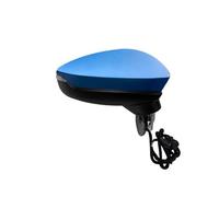 Manual Wing Door Mirror For A3 For A3L 2019-2022 Auto Electric Adjustment Heating Electrical Folding Mirror Assy Car Rearview Assembly Rearview Side Mirror Assy(Blue,14 Wire R)