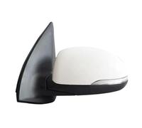 Manual Wing Door Mirror For Hyundai For I10 2010 2011 Auto Electronic Adjustment With Indicator Car Door Rear View Mirror Assembly Complete Door Mirror(WHITE,B Left)
