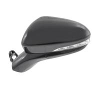 Manual Wing Door Mirror Power Mirror For Mondeo For Fusion 2013-2020 Rearview Mirror Assembly Electric Folding Lens Adjustment Heating Wing Door Mirror(Black,16 Wire L)